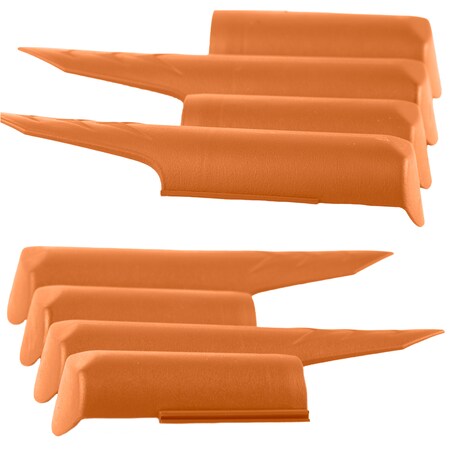 Płotek Ogrodowy 2,5 M Obrzeże Trawnikowe Palisada Terakota