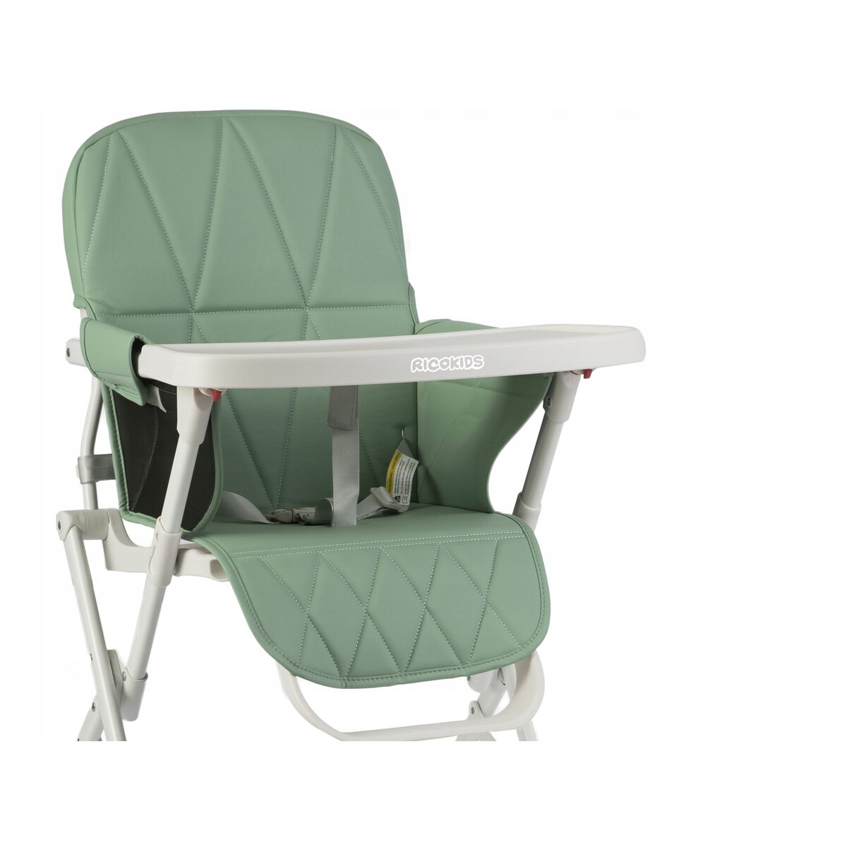 Krzesełko do karmienia Ricokids Nuco lekkie składane podnóżek 7098