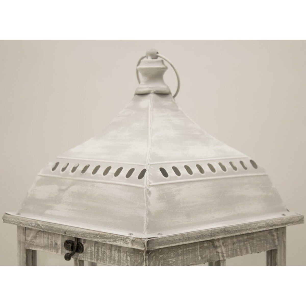 Lampion 2 szt. drewniany 88x28 cm CARLINO