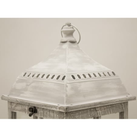 Lampion 2 szt. drewniany 88x28 cm CARLINO