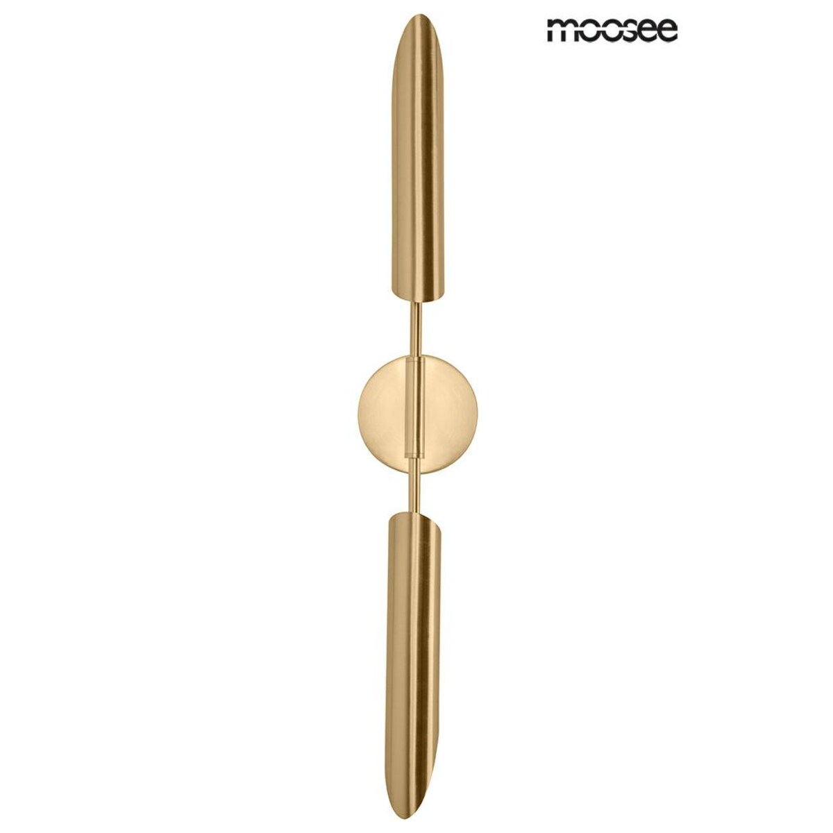 2-płomienna lampa ścienna Locca MSE010400225 złota