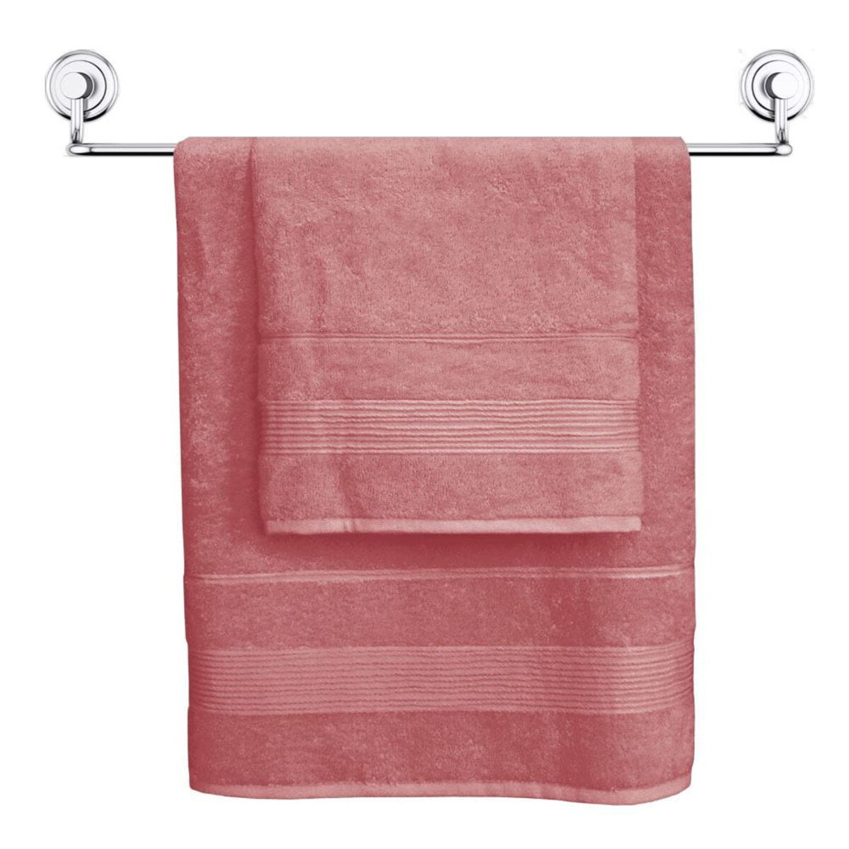 Ręcznik bambusowy 70x140 Bamboo Moreno kolor ciemny róż