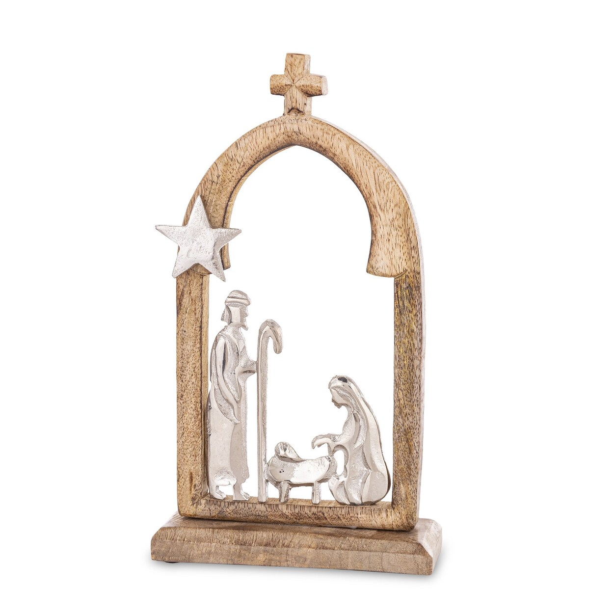 Dekoracja świąteczna 27x15x5 cm SZOPKA BOŻONARODZENIOWA-2 small
