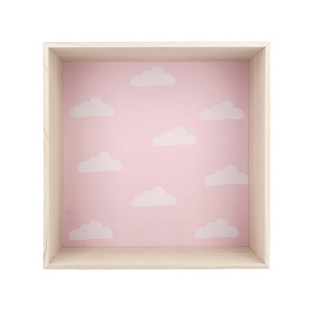 Półka Box pink 35cm, 35x26x35cm