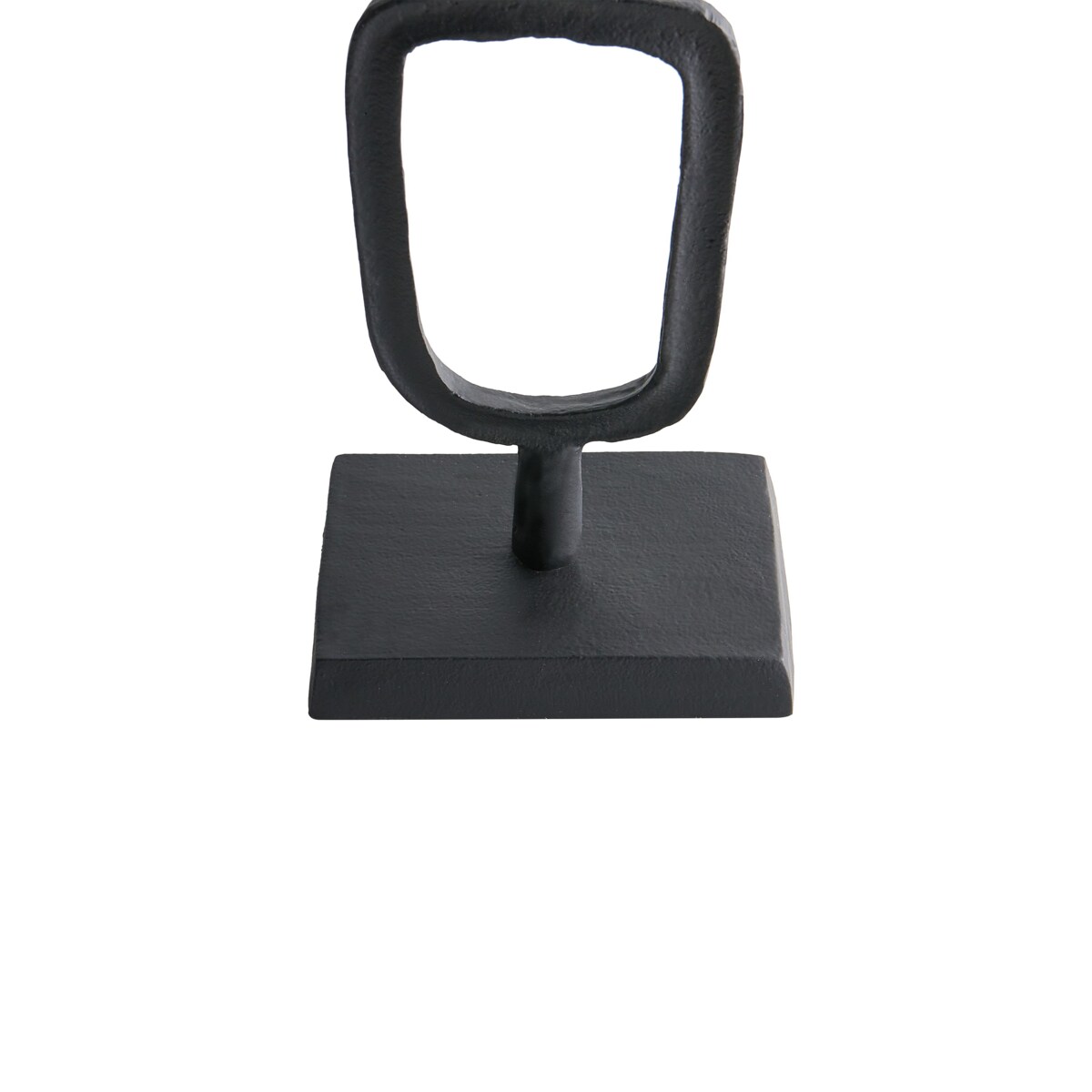 Świecznik SIPANJE Metal 35/48 cm Czarny