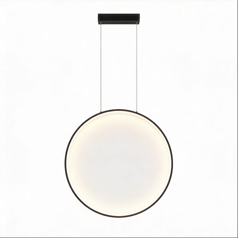 Lampa sufitowa wisząca Light Prestige Mirror czarny LED CCT 3000, 4000, 6000 (regulowana) 1 szt.