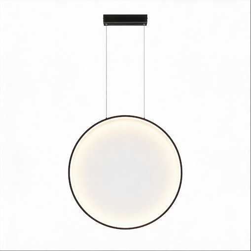 Lampa sufitowa wisząca Light Prestige Mirror czarny LED CCT 3000, 4000, 6000 (regulowana) 1 szt.