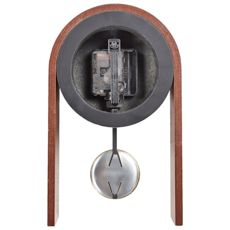 Zegar biurkowy BLATTEN MDF Czarny