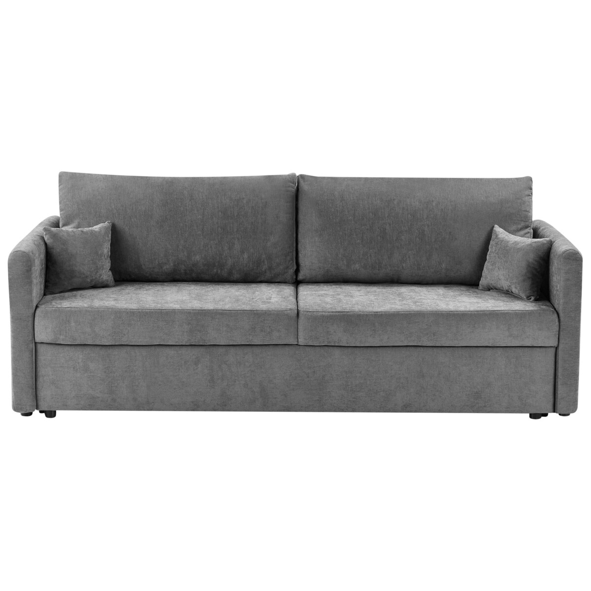 Sofa rozkładana BLEIK Jasnoszary Z miejscem do przechowywania