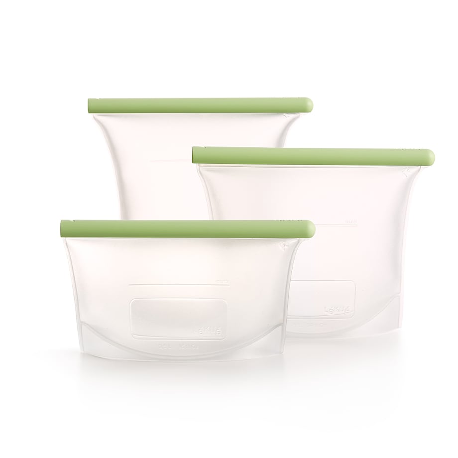 Woreczki hermetyczne wielorazowe - zestaw 3 szt. / Lekue