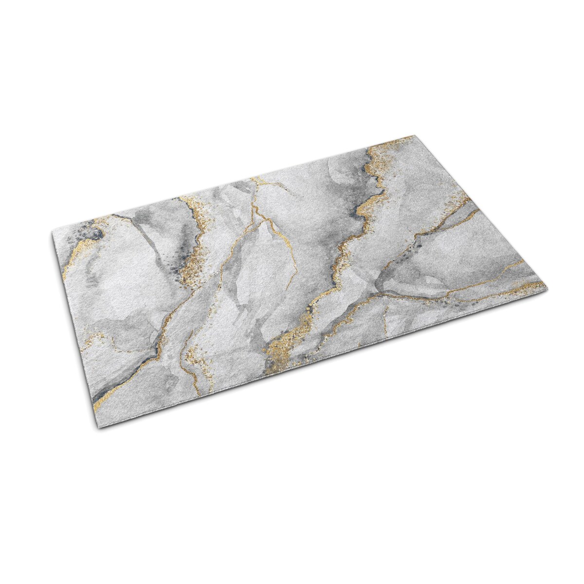 Wycieraczka zewnętrzna XXL Szary marmur 150x100cm