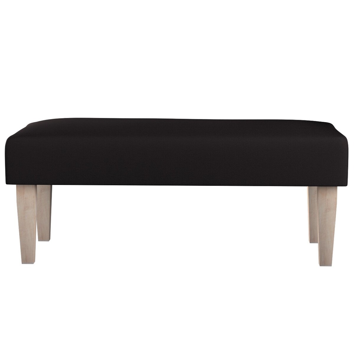 Ławka, Black (czarny), 100 x 40 x 40 cm, Cotton Panama