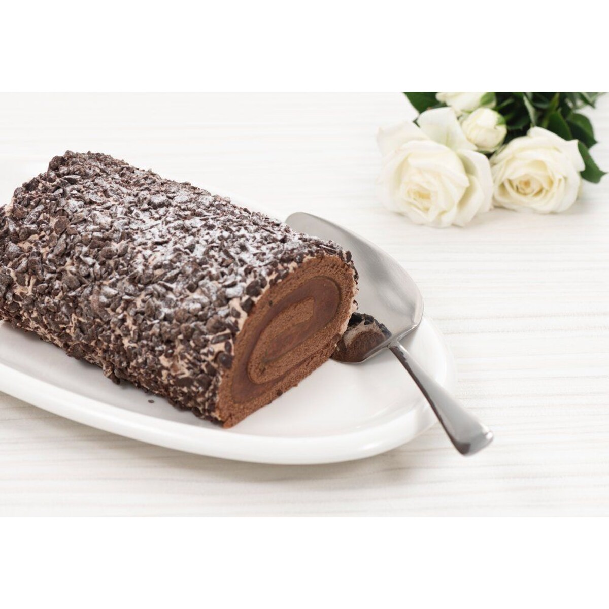 Zestaw do serwowania ciasta – łopatka i nóż