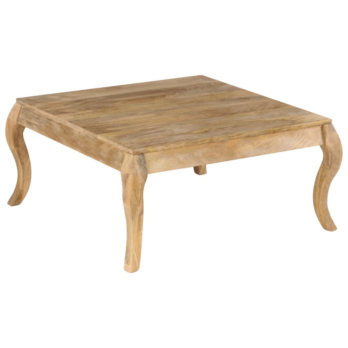 vidaXL Stolik kawowy z litego drewna mango, 80x80x40 cm