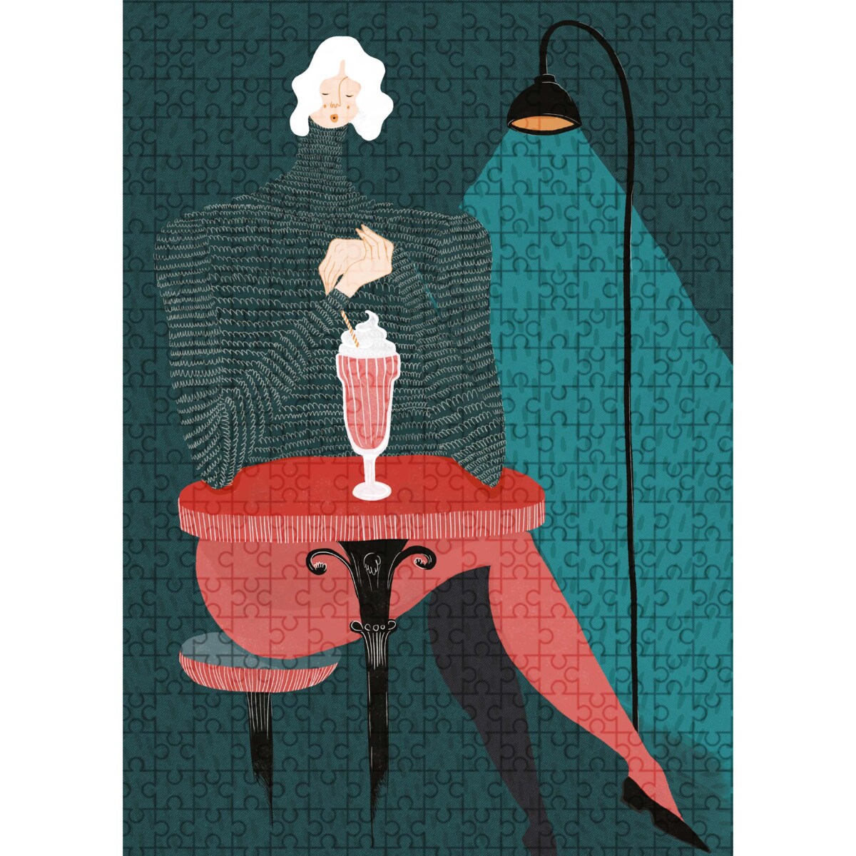 Muno Puzzle "Flirty" by Mary Zaleska Puzzle 500 el. w ozdobnej tubie