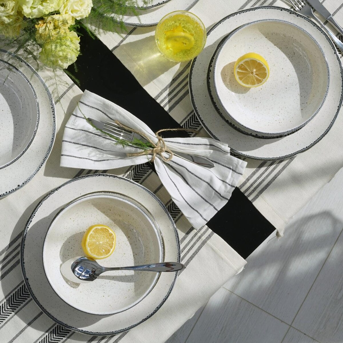 VILLA ITALIA Talerz głęboki 19,5 cm VANILLA
