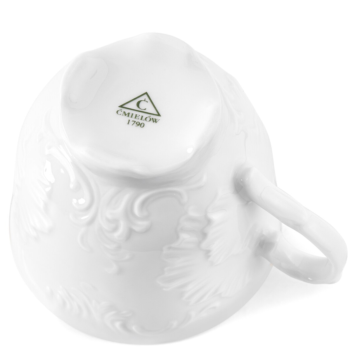 Konsimo ROCOCO MARIA Filiżanka do herbaty ze spodkiem 6 szt.