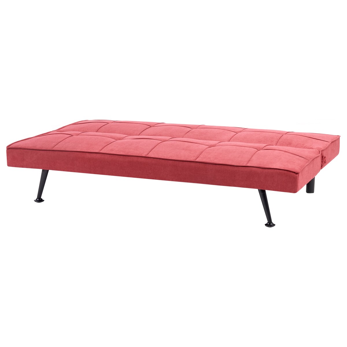 Sofa rozkładana dla 3 osób HASLE Czerwony