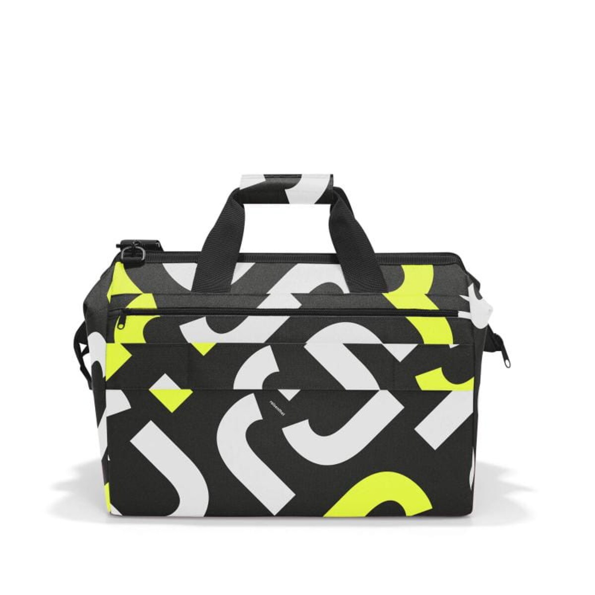 Torba allrounder L pocket signature bold yellow