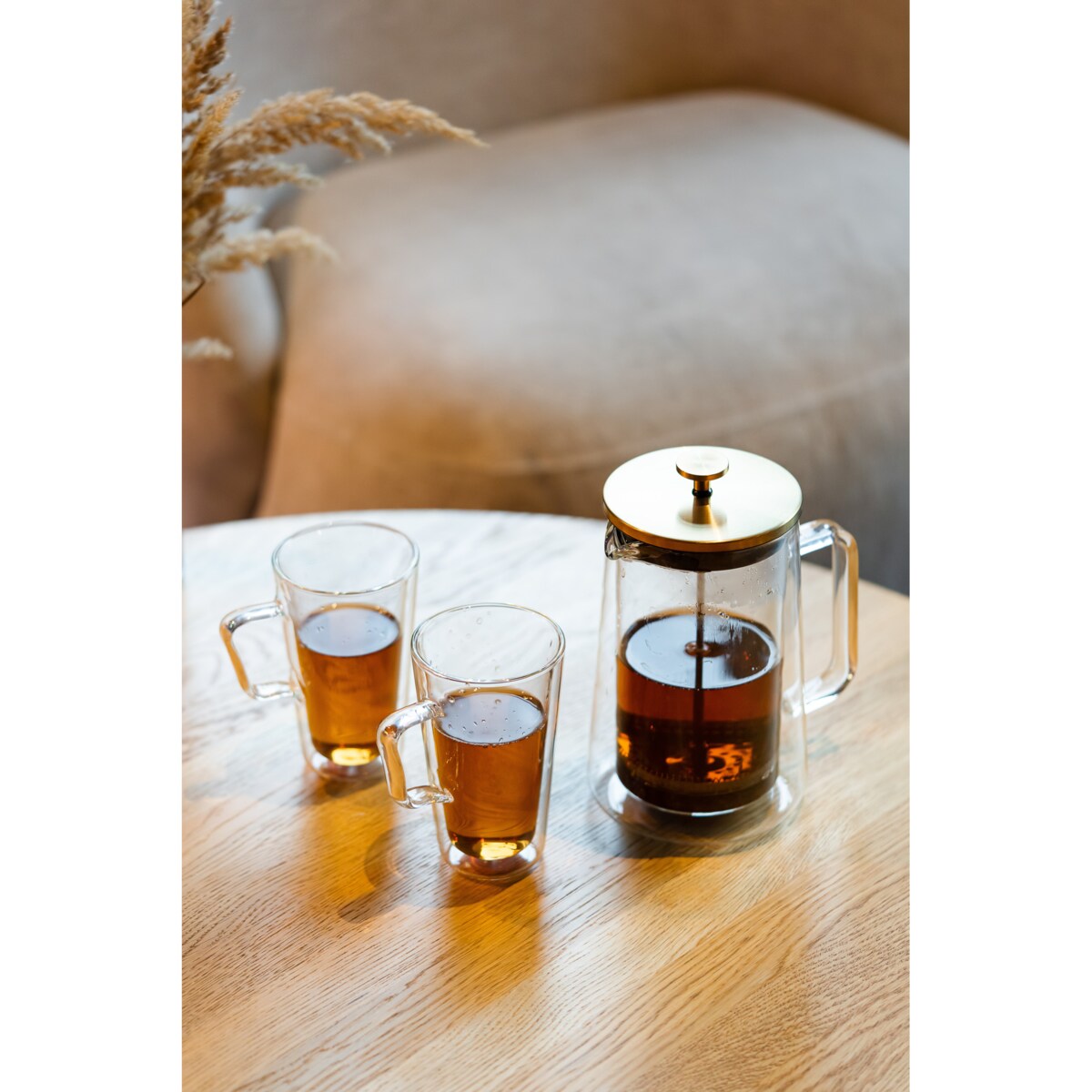 Zaparzacz do herbaty 1000 ml Diva złoty mat 29286