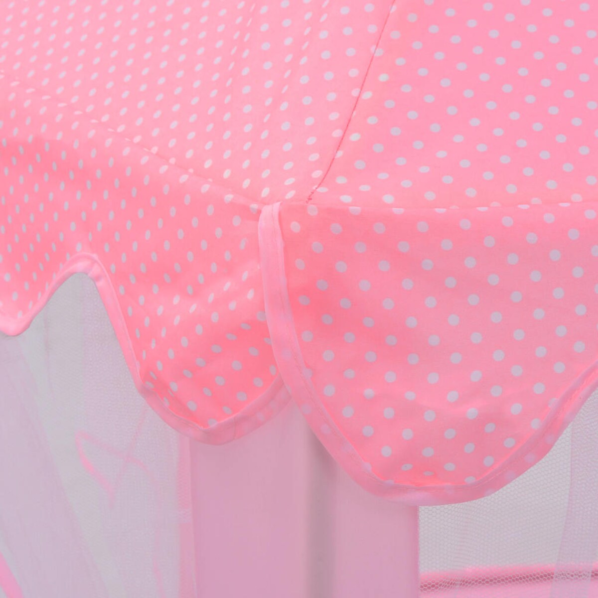 vidaXL Namiot do zabawy, dla księżniczki, różowy