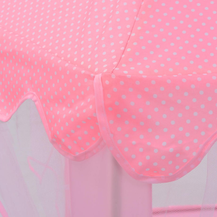 vidaXL Namiot do zabawy, dla księżniczki, różowy