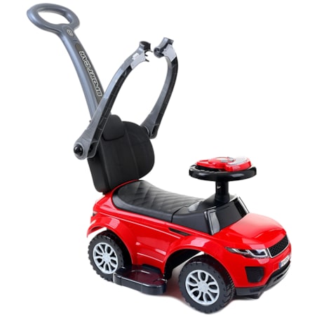 Jeździk FUNFIT KIDS czerwony samochodzik dla dzieci pchacz 3w1 do 27 kg