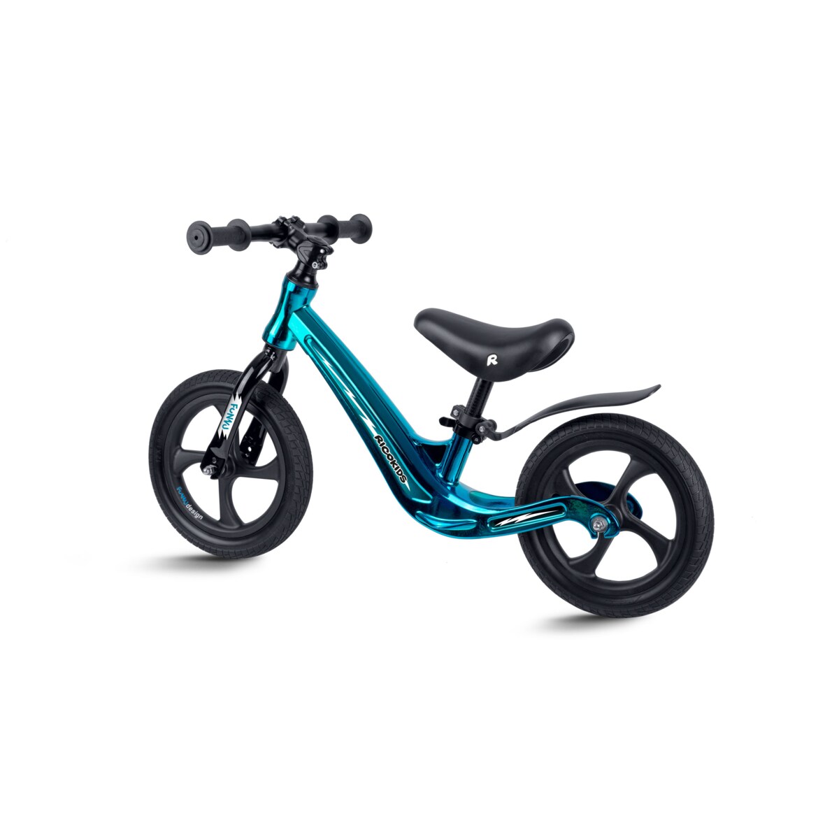 Rowerek biegowy dla dzieci magnesium Ricokids ciemnoniebieski Funnu 760506