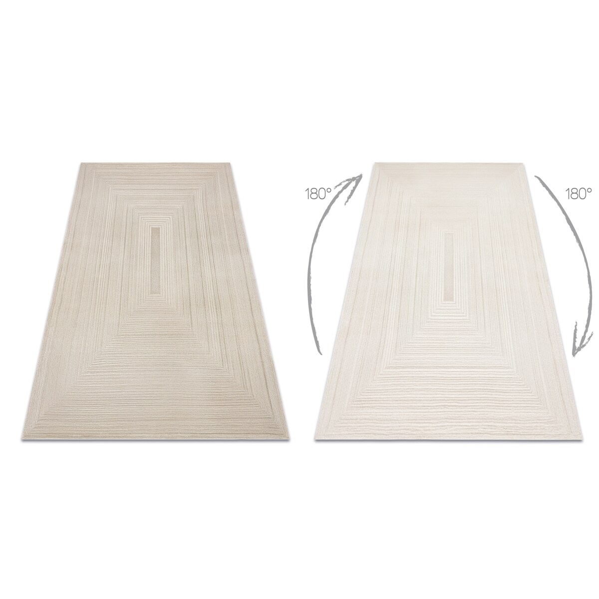 Dywan BALANCE 8788 taupe - Geometryczny, 80x150 cm