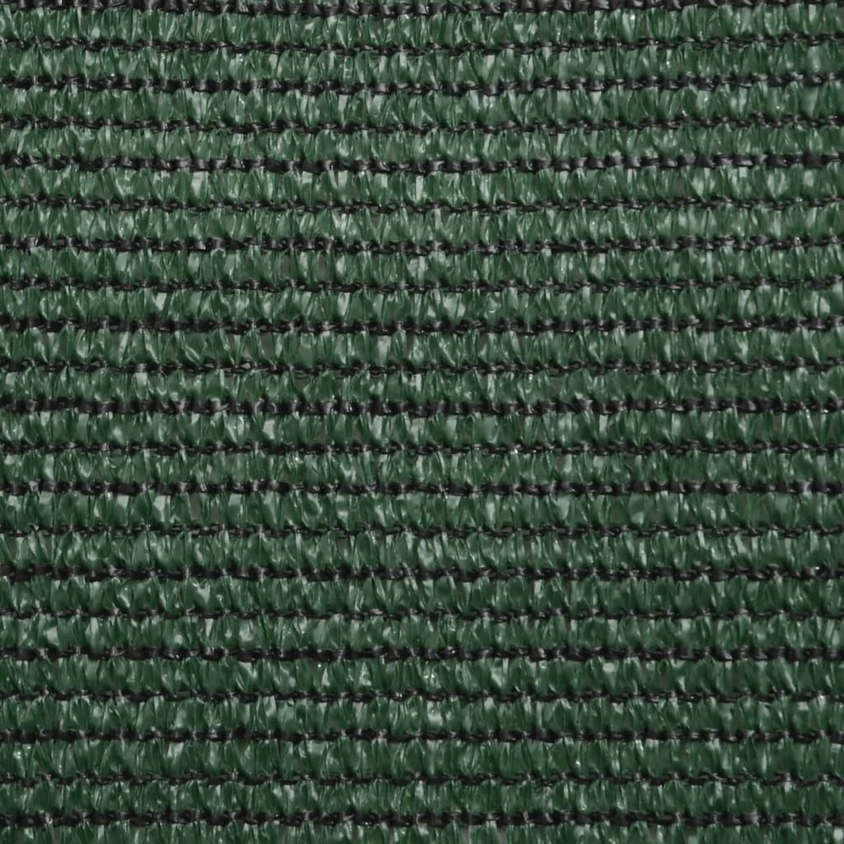 vidaXL Żagiel przeciwsłoneczny, 160 g/m², ciemnozielony, 4x4x4 m, HDPE