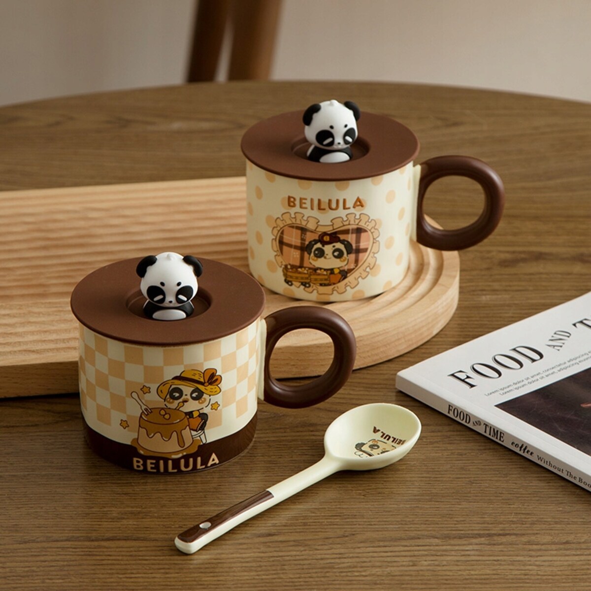 ZESTAW KUBEK Z PODGRZEWACZEM + Łyżka + Kabel USB PREZENT KUBEK ŚWIĄTECZNY