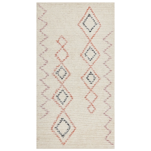 Dywan bawełniany 80 x 150 cm beżowy GUWAHATI