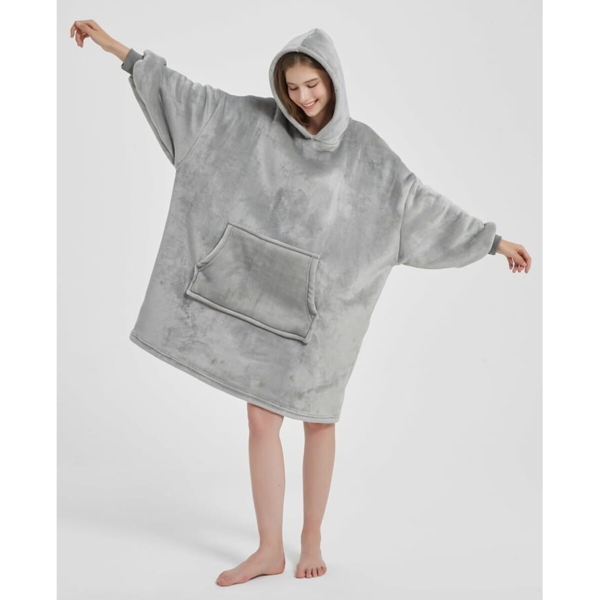 Kocobluza HOODIE Szara