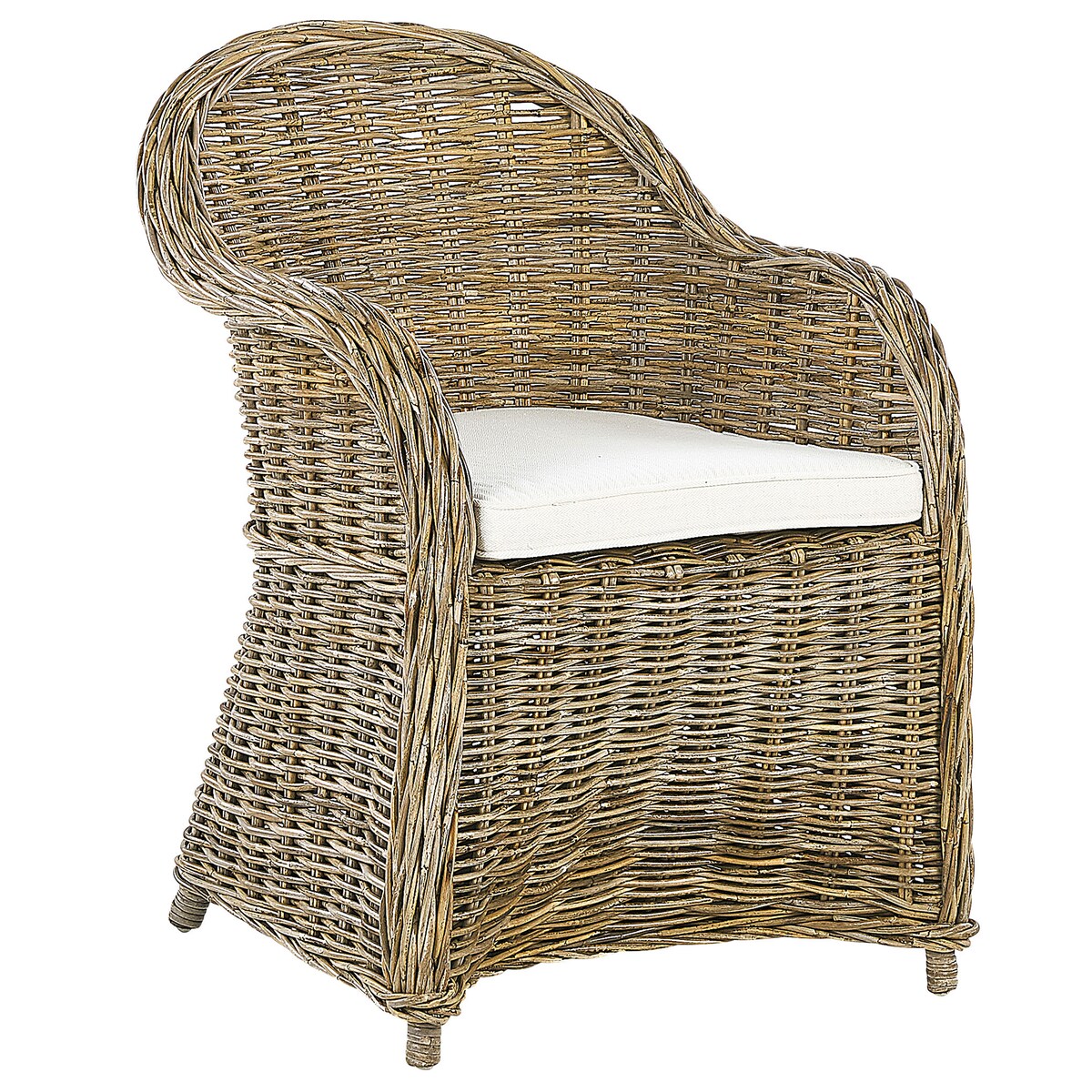 Fotel ogrodowy SUSUA Rattan Naturalny