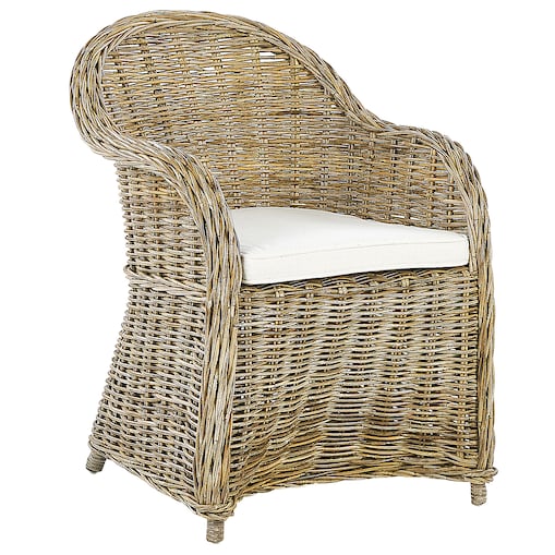 Fotel ogrodowy SUSUA Rattan Naturalny