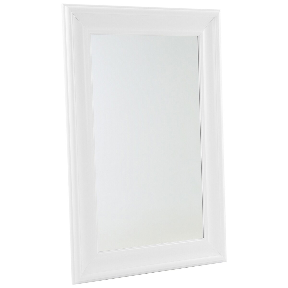 Lustro ścienne 60 x 90 cm białe LUNEL