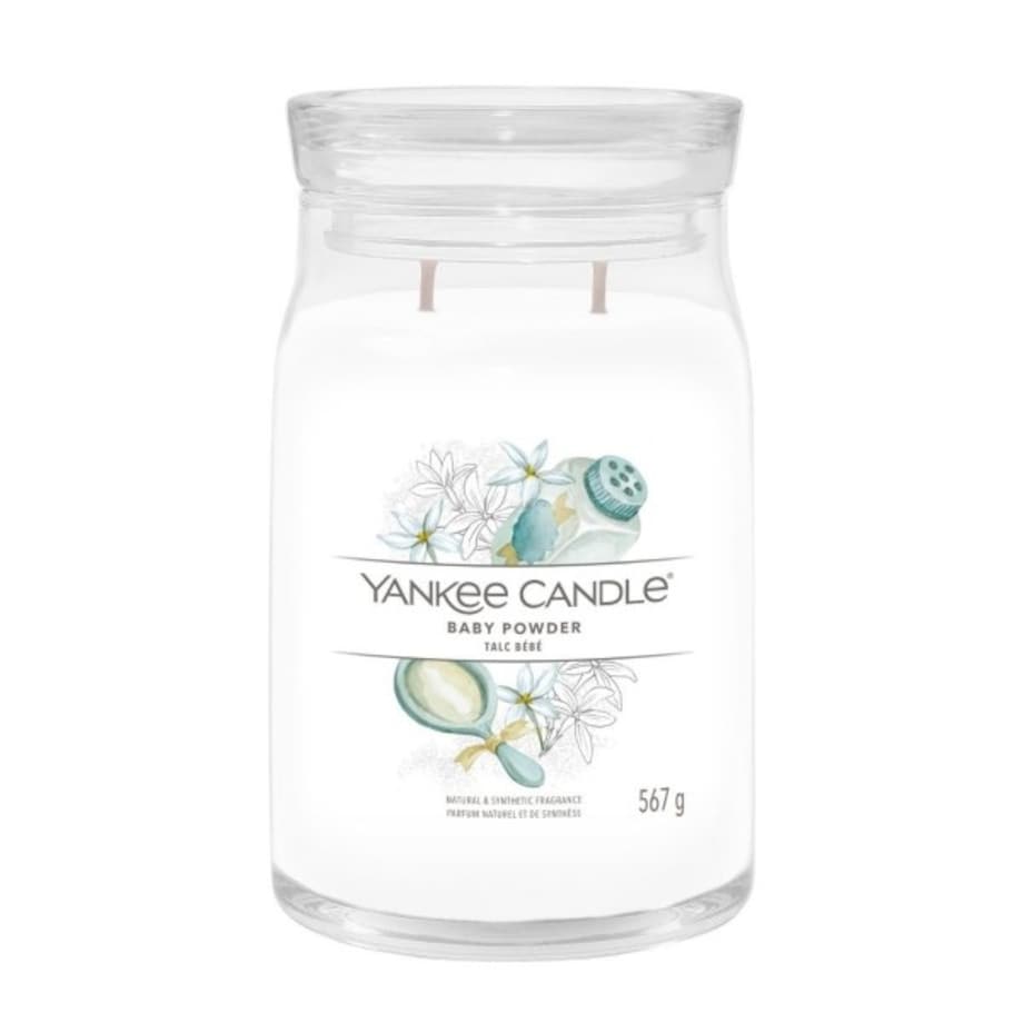 YC SIGNATURE – Świeca duża BABY POWDER