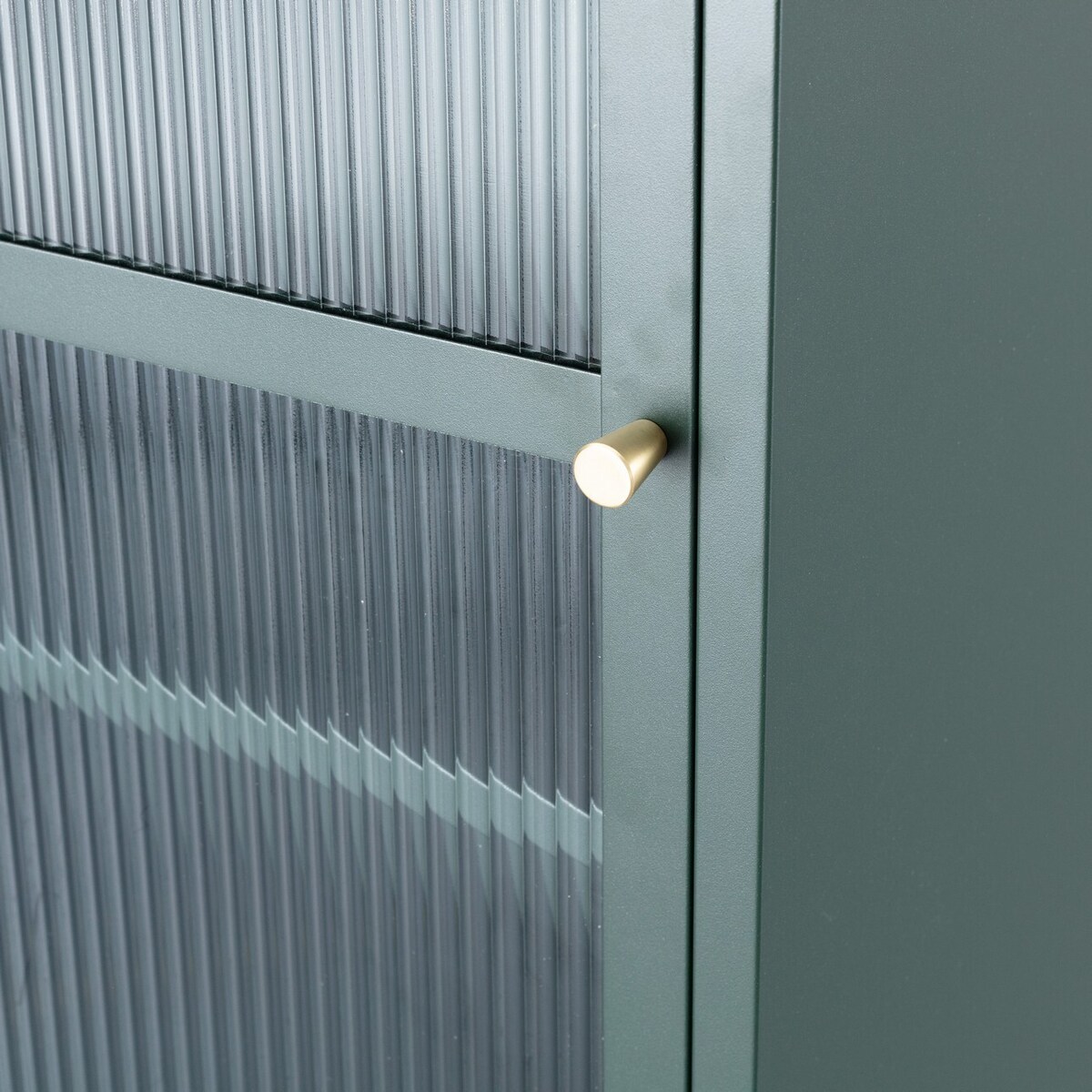 Witryna Xappa slim green, 58 x 40,5 x 160,5 cm