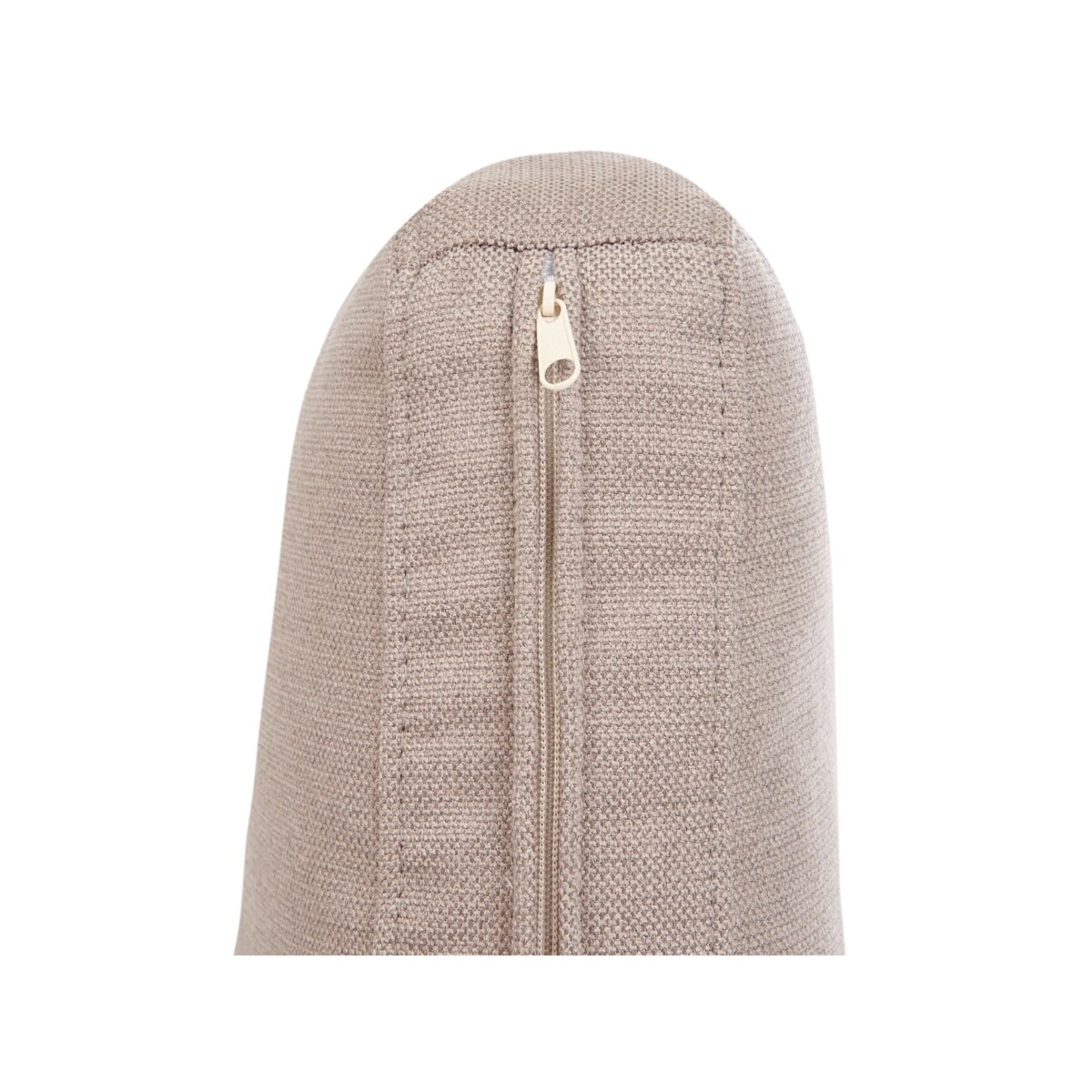 Sofa narożna lewostronna KOHLO Beżowoszary Tkanina Lewostronny