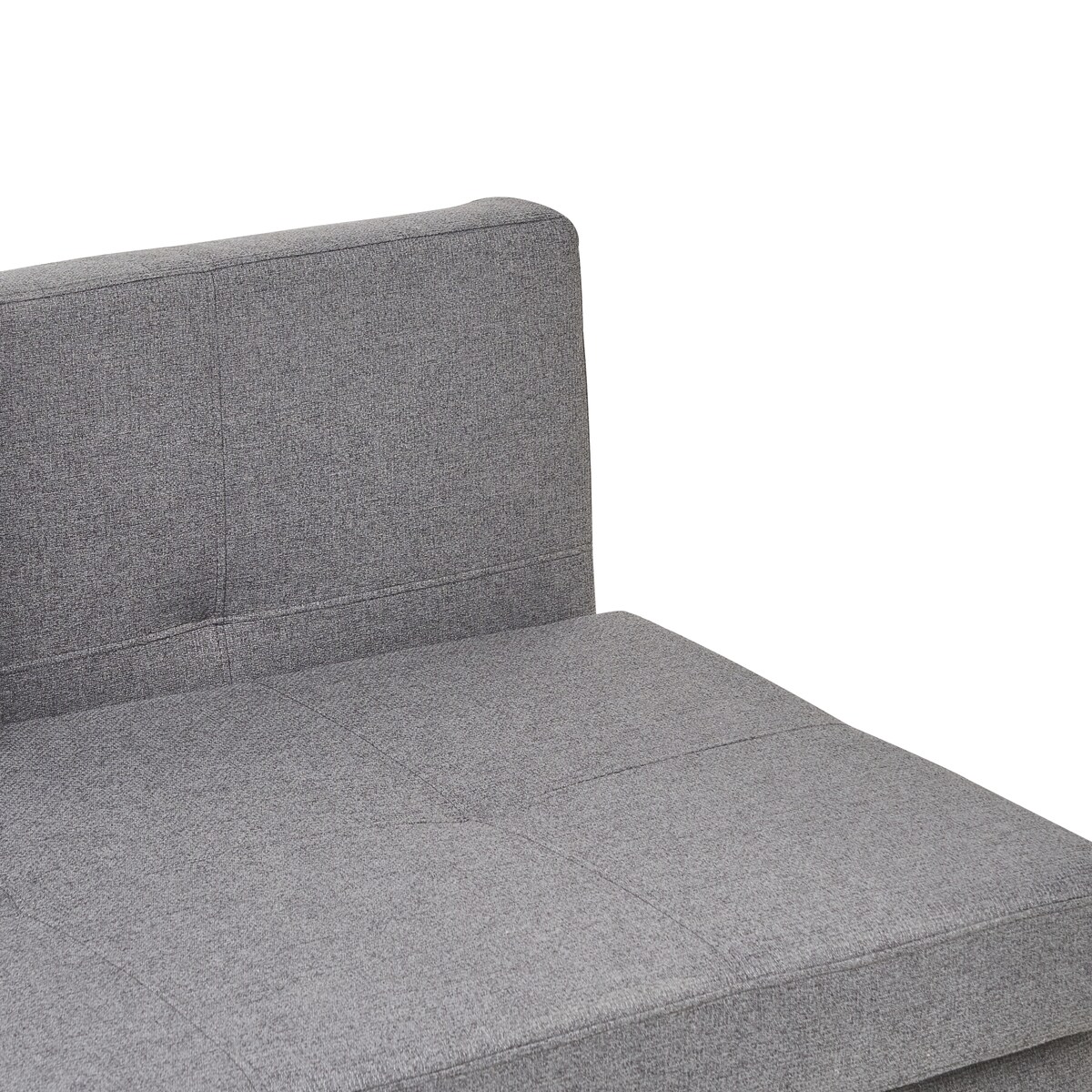 Sofa rozkładana dla 2 osób EDLAND Ciemnoszary