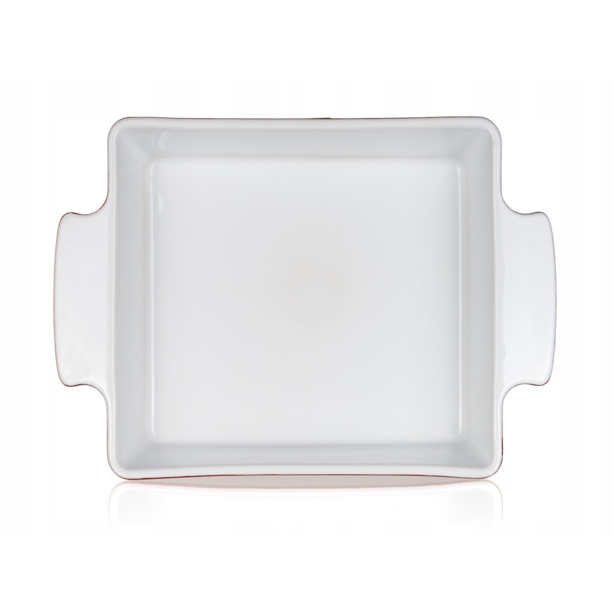 FORMA NACZYNIE CERAMICZNE DO ZAPIEKANIA 33,5x22,5 cm BANQUET CZERWONE