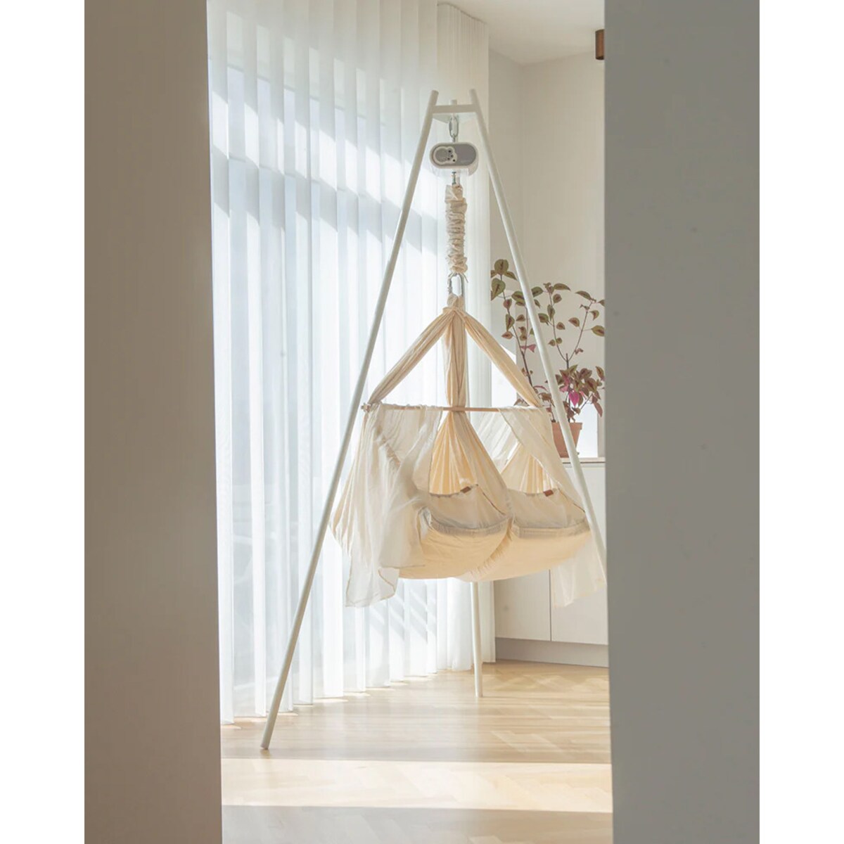 Zestaw do przekształcenia hamaka/huśtawki bliźniaczej - beżowy