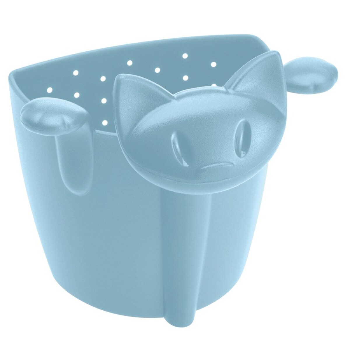 Zaparzaczka do herbaty MIAOU - JASNY NIEBIESKI, KOZIOL