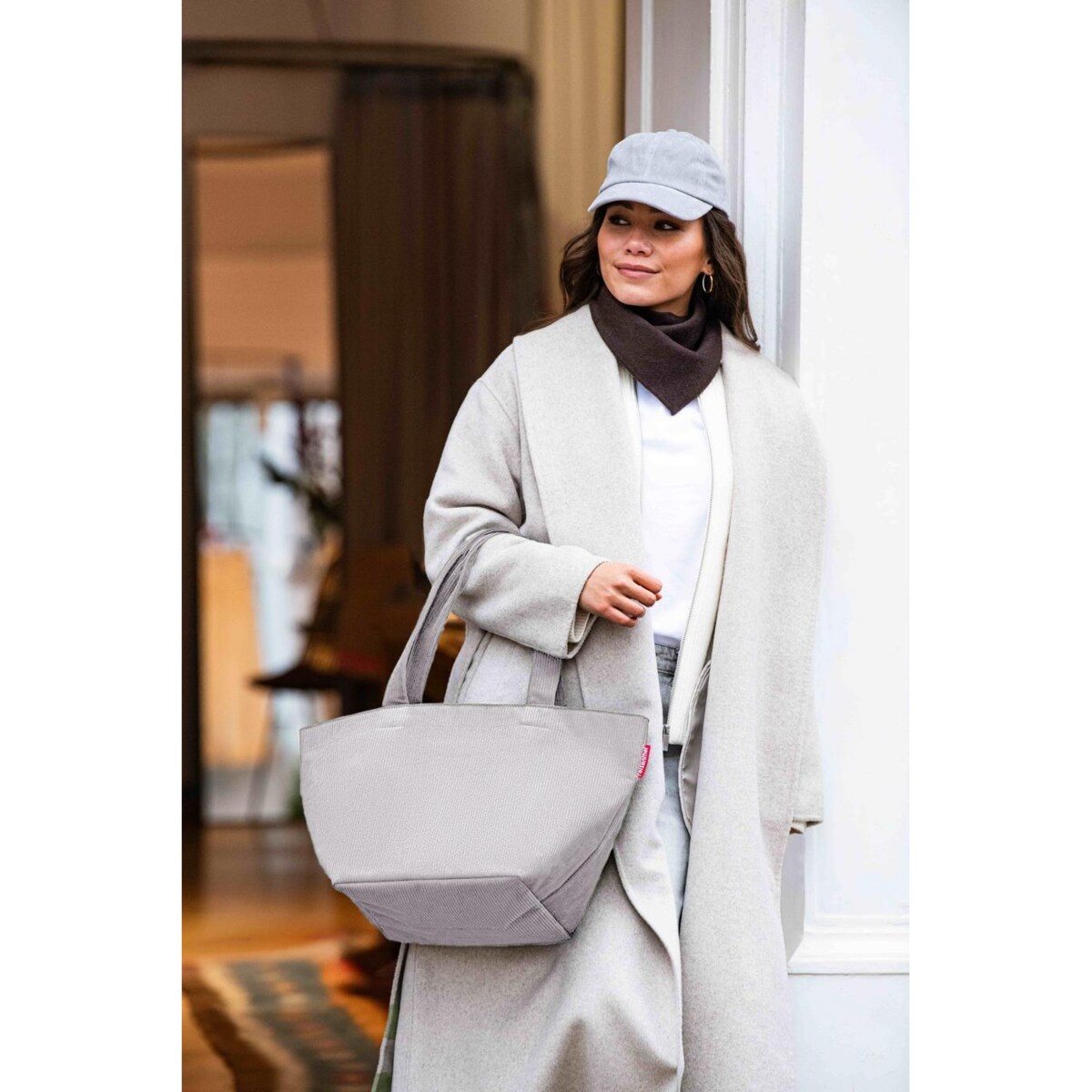 Torba SHOPPER M, cord grey