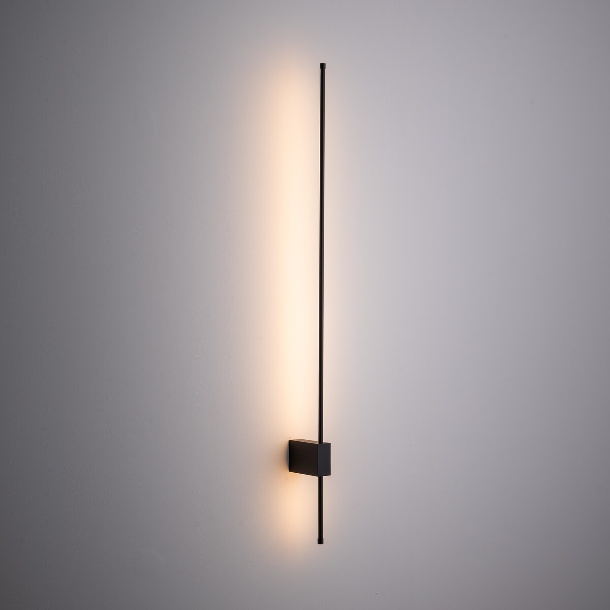 Kinkiet Led Tk Lighting Lixa Liniowe Podświetlenie Ścian Czarny 12W