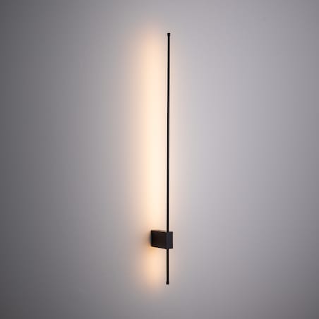 Kinkiet Led Tk Lighting Lixa Liniowe Podświetlenie Ścian Czarny 12W