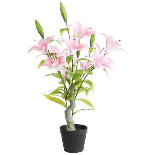 Sztuczna roślina LILIARIUM 85 cm Różowy