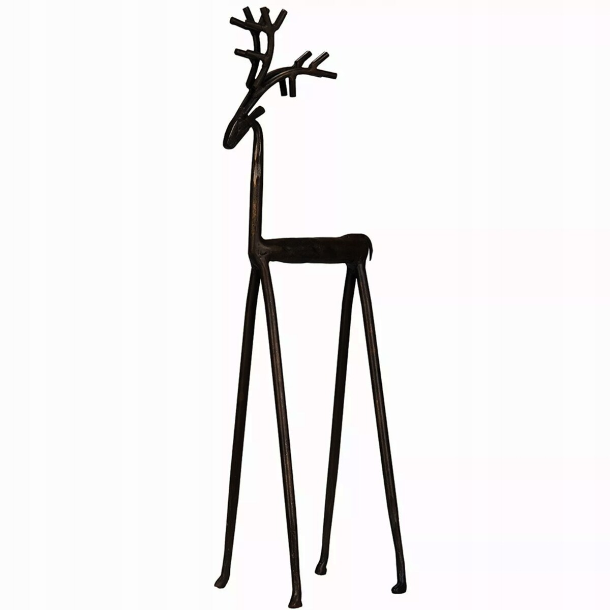 FIGURKA RENIFER JELEŃ XL 55cm ŚWIĄTECZNA LOFT NA ŚWIĘTA PREZENT METALOWA