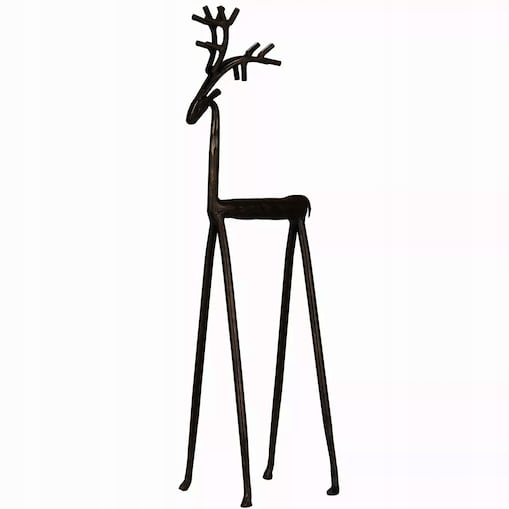 FIGURKA RENIFER JELEŃ XL 55cm ŚWIĄTECZNA LOFT NA ŚWIĘTA PREZENT METALOWA