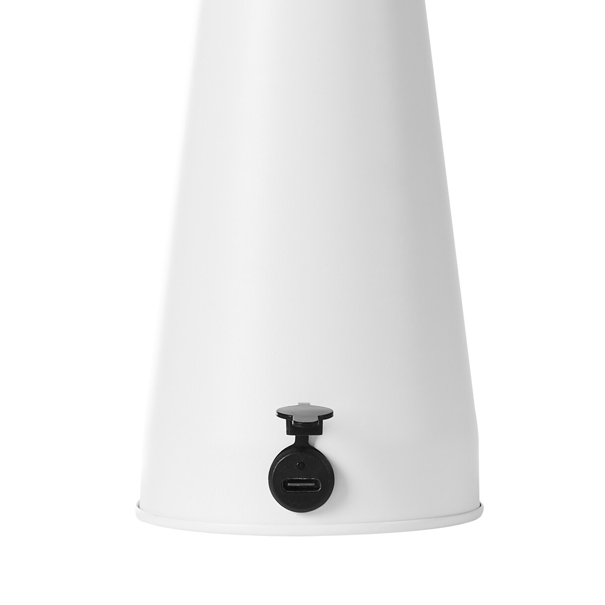Bezprzewodowa lampa stołowa LED BOCONO Ze ściemniaczem Metal Biały